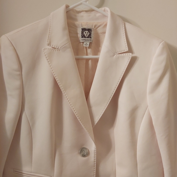 Anne Klein Size 8P Suit Sepadates Light Pink Blazer Jacket - Picture 4 of 6